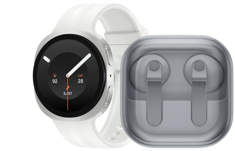 Samsung Galaxy Watch 9 Wit 40mm + Samsung Galaxy Buds4 Wit