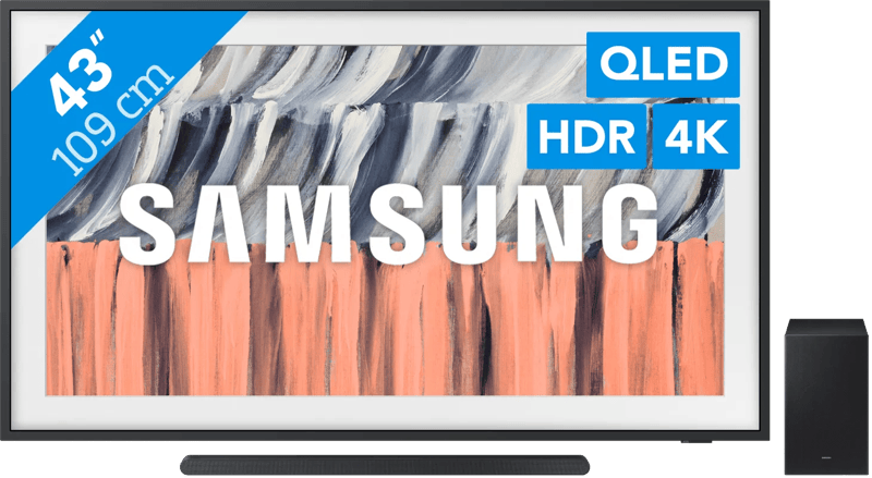 Samsung The Frame 43″ (2026) + Samsung HW-S700D Zwart (2024)
