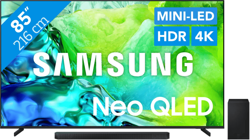 Samsung Neo QLED 85″ QN80H (2026) + Samsung HW-Q600H (2026)