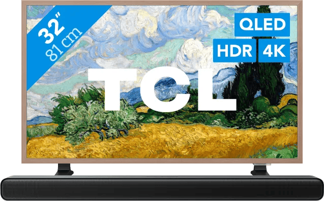TCL QLED 32″ A400 Pro (2026) + TCL S45H 2.0 Soundbar