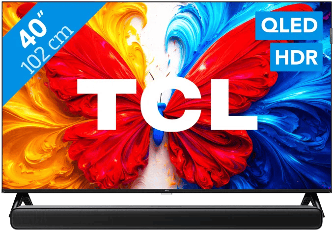 TCL 40″ QLED S5L 4K (2026) + TCL S45H 2.0 Soundbar