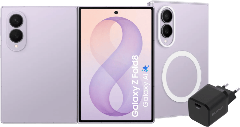 Samsung Galaxy Z Fold 8 512GB Lila 5G + Accessoirepakket
