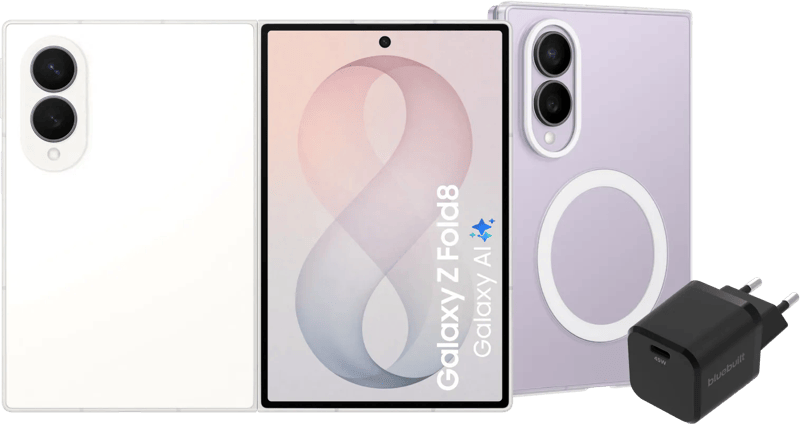 Samsung Galaxy Z Fold 8 512GB Wit 5G + Accessoirepakket