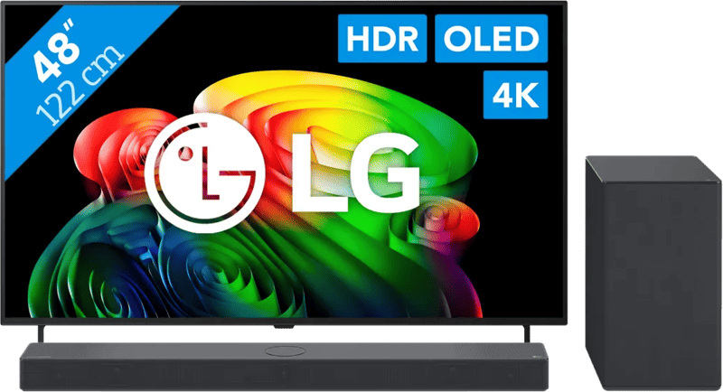 LG OLED 48″ B6 (2026) + LG DS40T
