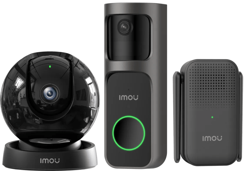 Imou Rex 3D (3K) + 2S Video Doorbell Kit