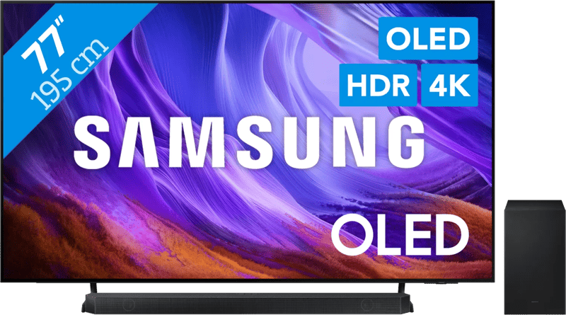 Samsung OLED 77″ S83H (2026) + Samsung HW-Q600H (2026)