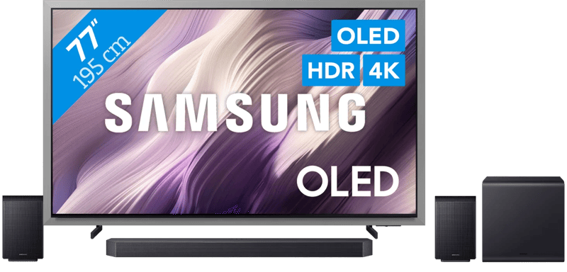 Samsung OLED 77″ S99H (2026) + Samsung HW-Q990H (2026)
