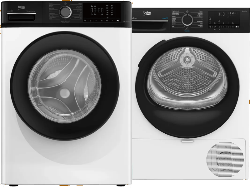 Beko B1W764BBBE SteamCure + Beko BM3T3824B SteamCure