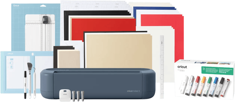 Cricut Maker 5 Essential + Materialenpakket bundel