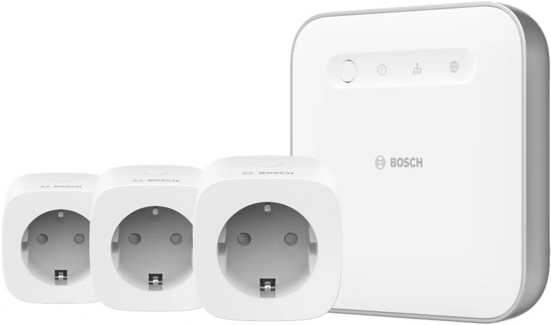 Bosch Smart Plug Compact 3-Pack + Smart Home Controller