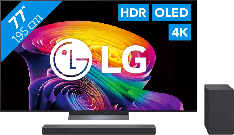 LG OLED 77″ C6 (2026) + LG DSC9S