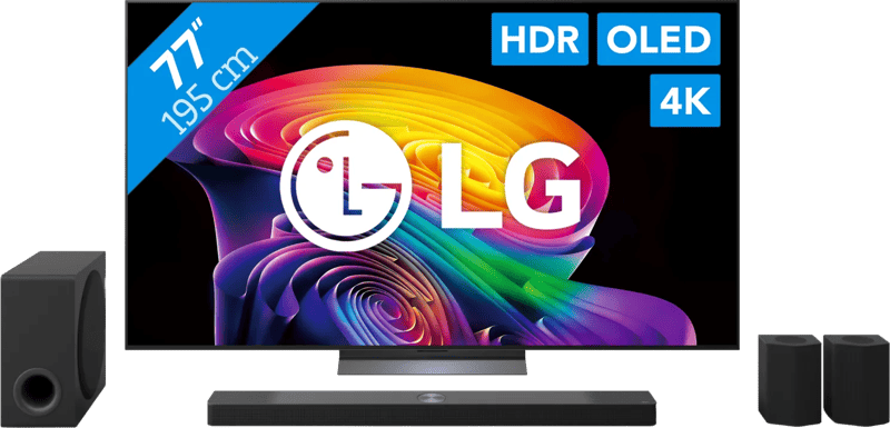 LG OLED 77″ C6 (2026) + LG DS95TR