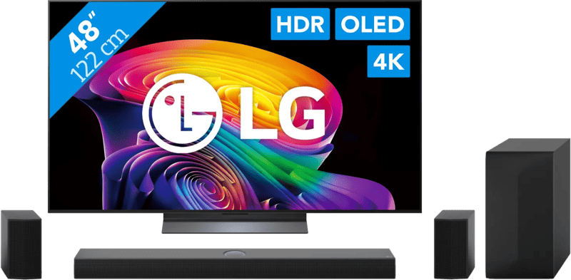 LG OLED 48" C6 (2026) + LG DS70TR