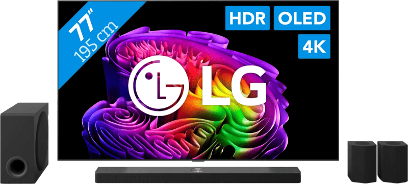 LG OLED 77″ G6 (2026) + LG DS95TR
