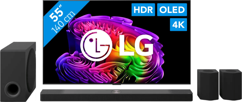 LG OLED 55″ G6 (2026) + LG DS95TR