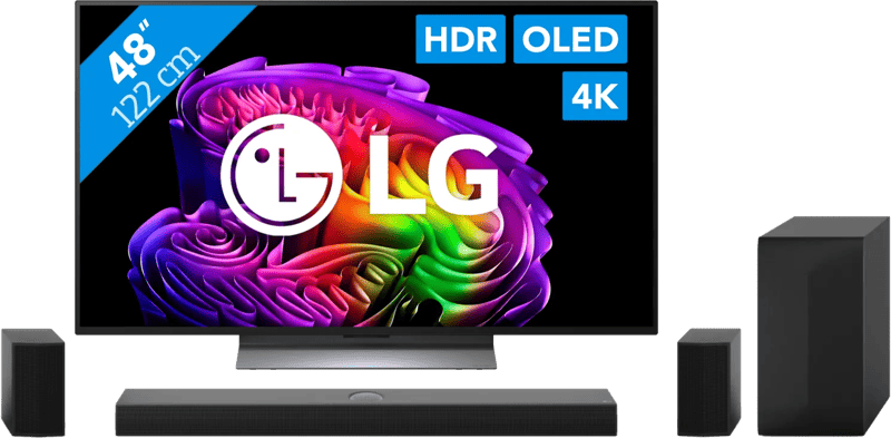 LG OLED 48″ G6 (2026) + LG DS70TR
