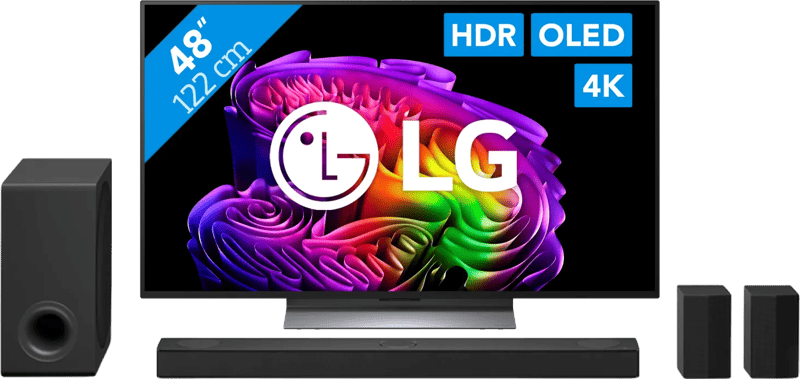 LG OLED 48″ G6 (2026) + LG DS80TR