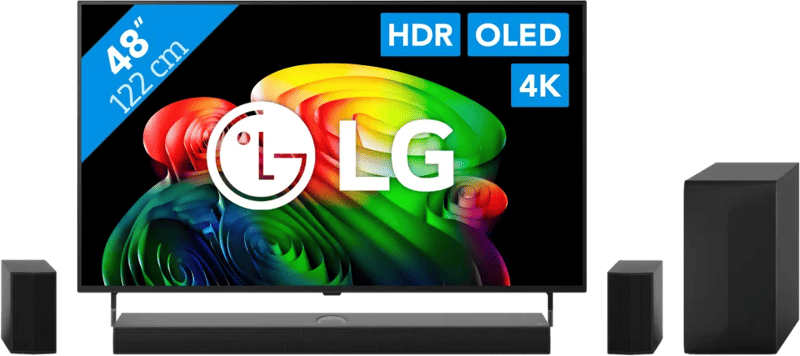 LG OLED 48″ B6 (2026) + LG DS70TR