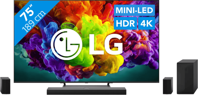 LG Mini-led 75″ QNED93 (2026) + LG DS70TR