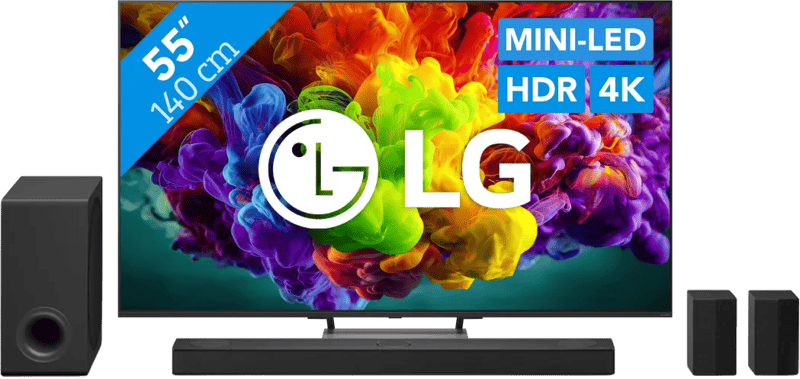 LG Mini-led 55″ QNED93 (2026) + LG DS70TR