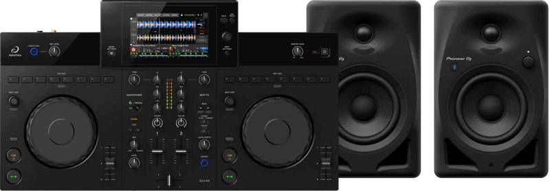 Alpha Theta XDJ-AN + Pioneer DJ DM-40DBT