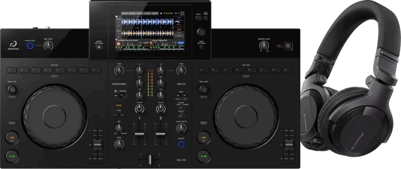 Alpha Theta XDJ-AN + Pioneer HDJ-CUE1