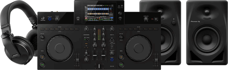 Alpha Theta XDJ-AN + Pioneer DJ DM-40D + Pioneer DJ HDJ-X5
