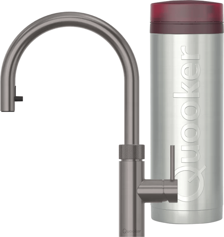 Quooker PRO3 + Quooker Flex Round Gunmetal