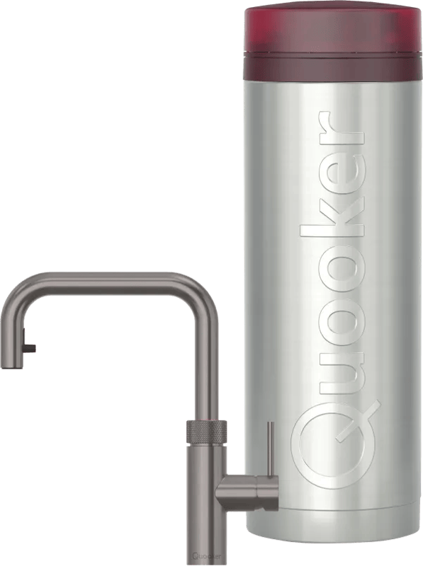 Quooker PRO3 + Quooker Flex Square Gunmetal