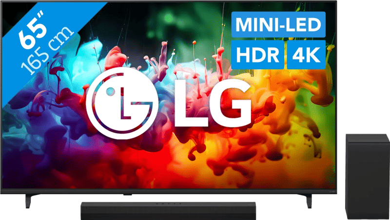 LG Mini-led 65″ QNED71 (2026) + LG DS40T