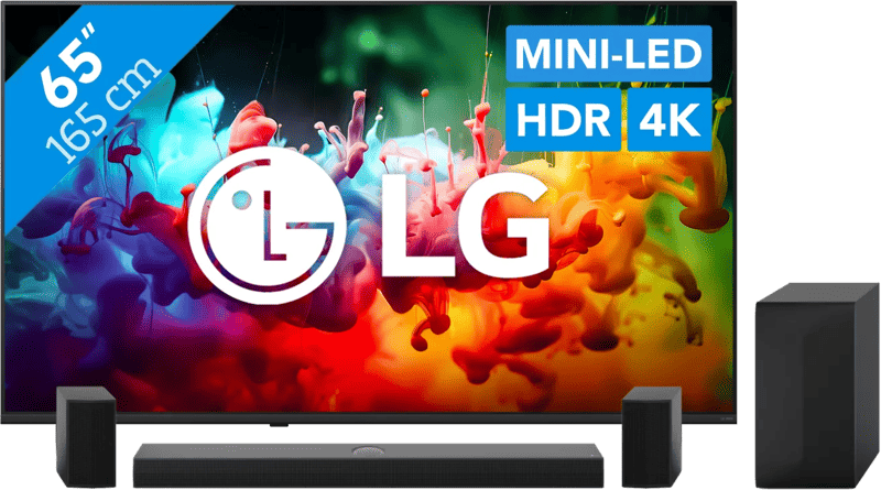 LG Mini-led 65″ QNED71 (2026) + LG DS70TR