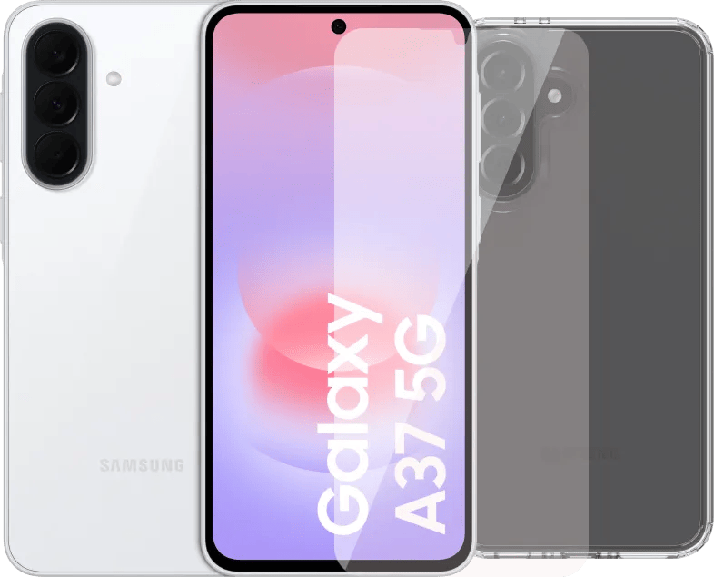 Samsung Galaxy A37 128GB Wit 5G + Accessoirepakket