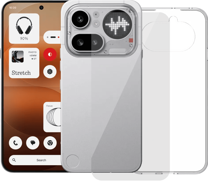 Nothing Phone (4a) Pro 256GB Zilver 5G + Accessoirepakket