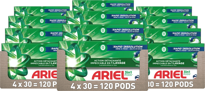 Ariel 4in1 Pods Original - 360 stuks