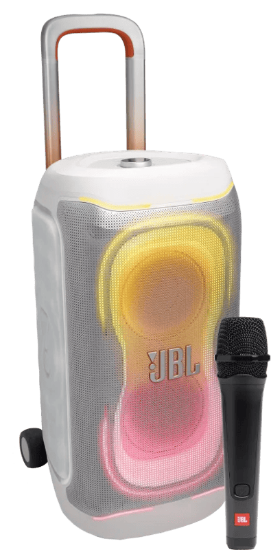 JBL Partybox 330 Wit + JBL PBM100