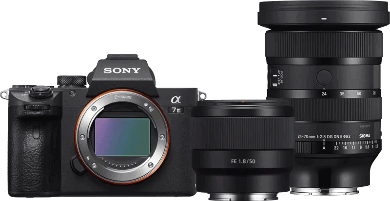 Sony A7 III + Sigma 24-70mm f/2.8 DG DN II Art Sony E-mount