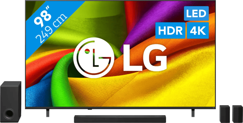 LG Led 98″ NU900 (2026) + LG DS80TR