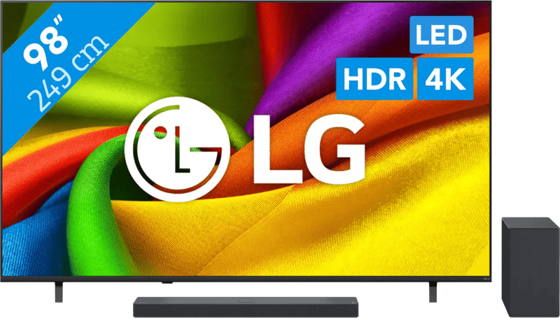 LG Led 98″ NU900 (2026) + LG DSC9S