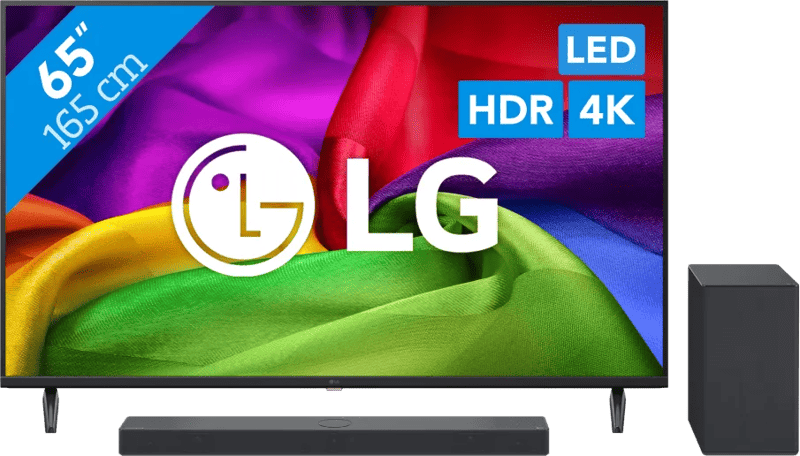 LG Led 65″ NU800 (2026) + LG DS40T