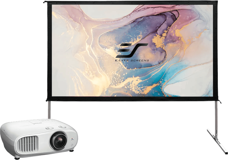 Epson EH-TW7000 + Elite Screens Yard Master 2 120″