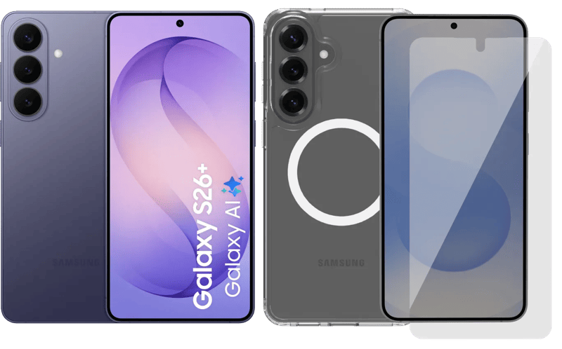 Samsung Galaxy S26 Plus 256GB Donkerblauw 5G + Accessoirepakket