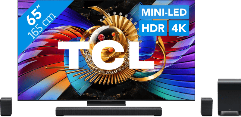 TCL SQD Mini-led 65″ 80L (2026) + TCL S65K