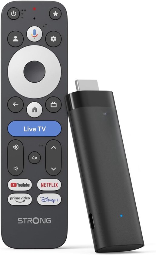 Chromekast - Google Chromecast - Chromecast voor Tv - Zwart - 9cm x 3cm x 19cm
