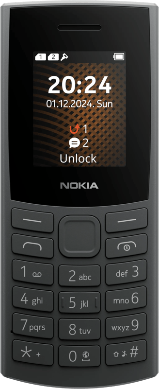 Nokia 105 128MB Grijs 4G