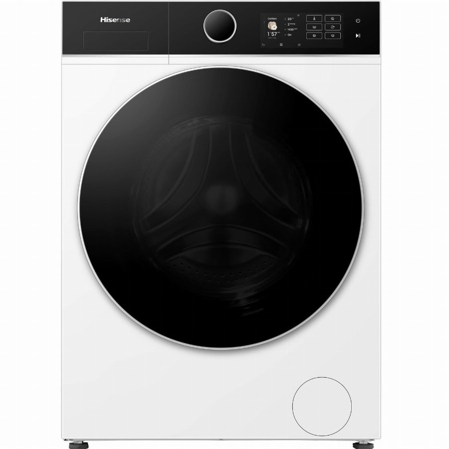 Hisense WD5I8043BWF vrijstaande was-droogcombinatie - 8 kg wassen 6 kg drogen - invertermotor - wit
