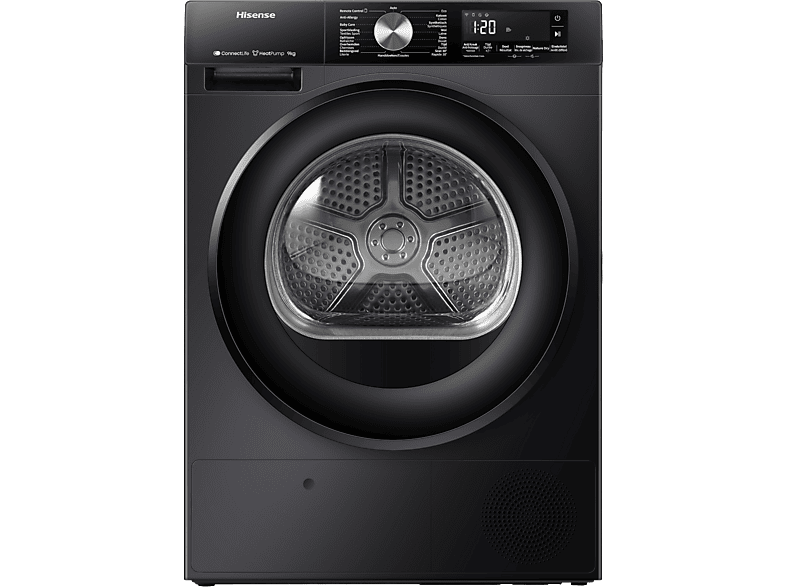 Hisense Dh3s902bbcc – Warmtepompdroger 9 Kg 63 Db Energielabel C