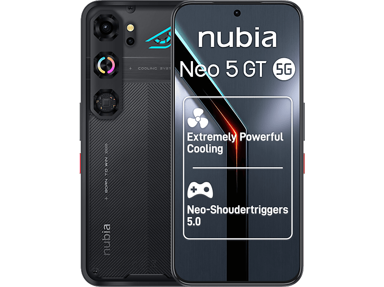 Zte Smartphone Nubia Neo 5 Gt 5g 12gb – Zwart