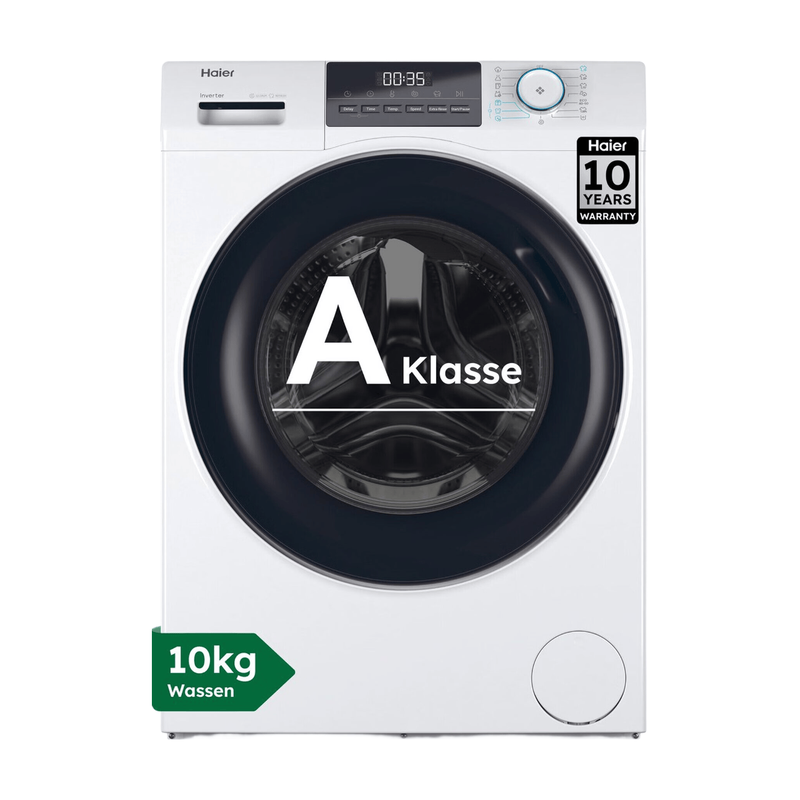 Haier Hw100-bp14929a-s – Wasmachine Voorlader 10 Kg 1400 Rpm 72 Db