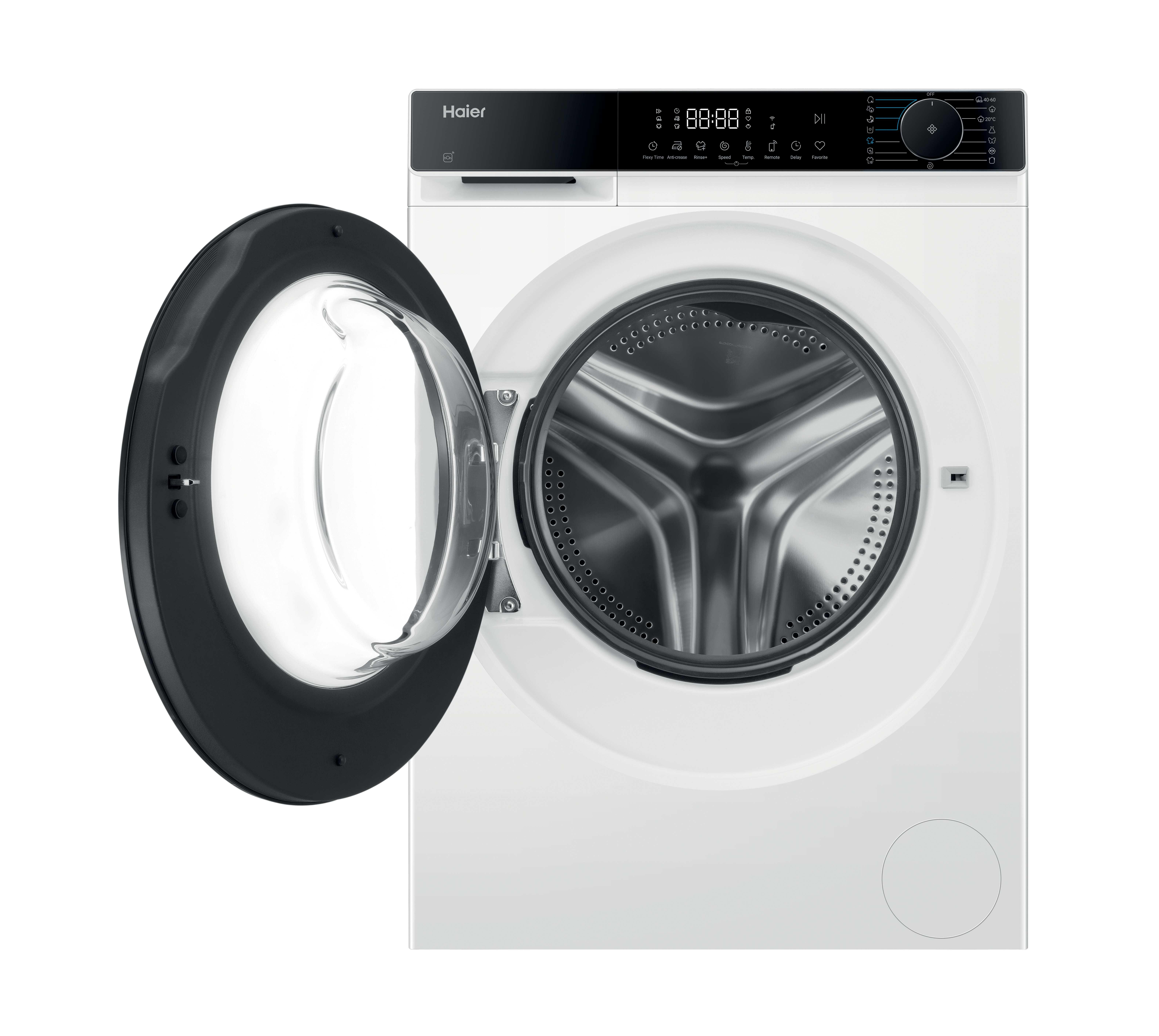 Haier HW70-BP14357TU-S – Wasmachine – 7 kg – Energieklasse A – Extra stil (69 dB) – Stoomfunctie – Inverter motor – Wi-Fi + Bluetooth (hOn) – 16 programma’s – Getest om 20 jaar mee…