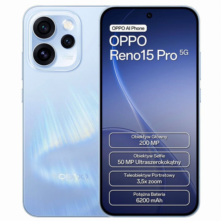 OPPO RENO15 PRO 5G 12/512GB AURORA BLUE